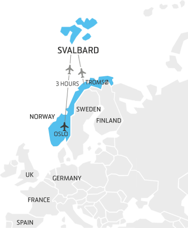 Svalbard Map 